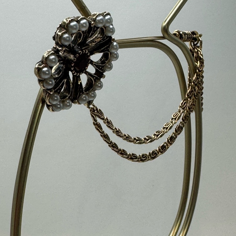 Sarah Coventry Vtg floral stick pin - Picture 5 of 7